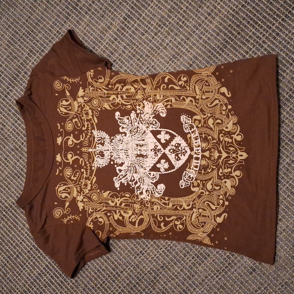Brown Small T-Shirt